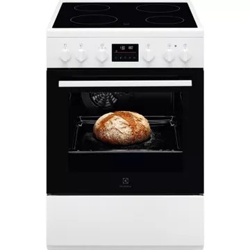 Cuisinière vitrocéramique							ELECTROLUX				EKR648922W Pyrolyse