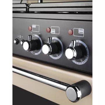 Piano de cuisson gaz							FALCON				KITCHENER 90 MIXTE CREME CHROME