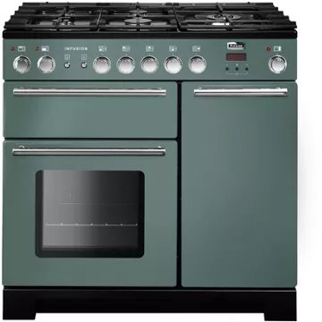 Piano de cuisson gaz							FALCON				INFUSION 90 VERT MINERAL MAT CHROME