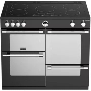 Piano de cuisson induction							STOVES				STERLING DELUXE 100 EI NOIR