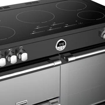 Piano de cuisson induction							STOVES				STERLING DELUXE 100 EI NOIR