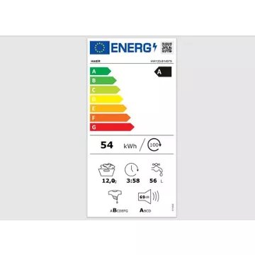 Lave linge hublot 							HAIER				HW120-B14979-FR I-Pro Series 7 Reconditionné