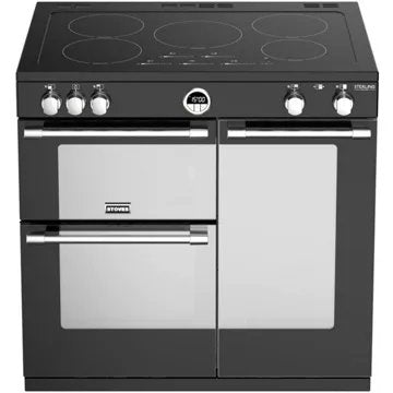 Piano de cuisson induction							STOVES				STERLING DELUXE 90 EI NOIR