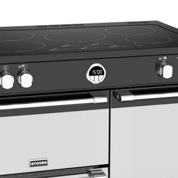 Piano de cuisson induction							STOVES				STERLING DELUXE 90 EI NOIR