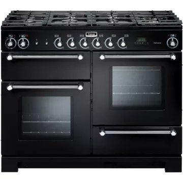 Piano de cuisson gaz							FALCON				KITCHENER 110 Mixte NOIR CHROME