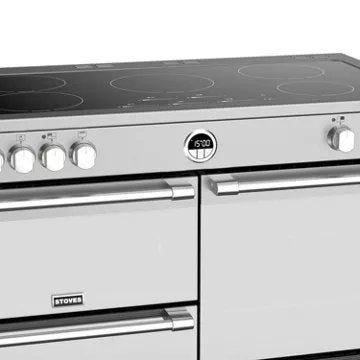 Piano de cuisson induction							STOVES				STERLING DELUXE 110 EI INOX