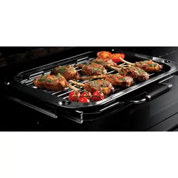 Piano de cuisson gaz							FALCON				DELUX90 MIXT NOIR/LAITON