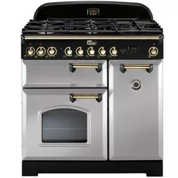 Piano de cuisson gaz							FALCON				CLASSIC DELUXE 90 GRIS PERLE LAITON