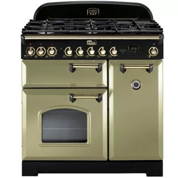 Piano de cuisson gaz							FALCON				CLASSIC DELUXE 90 VERT OLIVE LAITON