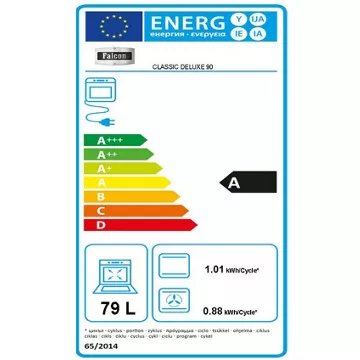 Piano de cuisson gaz							FALCON				CLASSIC DELUXE  90 ARDOISE LAITON