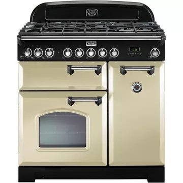 Piano de cuisson gaz							FALCON				DELUX90 MIXT CREM/CHROME