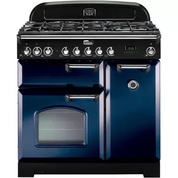 Piano de cuisson gaz							FALCON				CLASSIC DELUXE 90 BLEU ROI CHROME