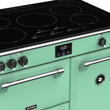 Piano de cuisson induction							STOVES				RICHMOND DELUXE 90 EI MOJITO MINT