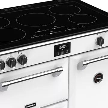 Piano de cuisson induction							STOVES				RICHMOND DELUXE 90 EI BLANC