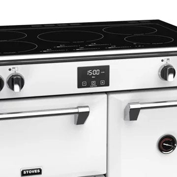 Piano de cuisson induction							STOVES				RICHMOND DELUXE 90 EI BLANC