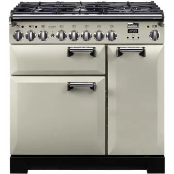 Piano de cuisson gaz							FALCON				DELUXE TAB GAZ 90 CM IVOIRE CHROME