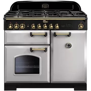 Piano de cuisson gaz							FALCON				CLASSIC DELUXE 100 GRIS PERLE LAITON