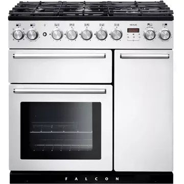 Piano de cuisson gaz							FALCON				NEXUS 90 BLANC CHROME SATINÉ