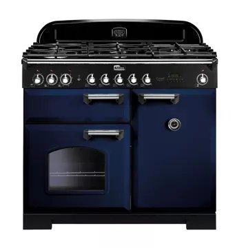 Piano de cuisson gaz							FALCON				CLASSIC DELUXE 100 BLEU ROI CHROME