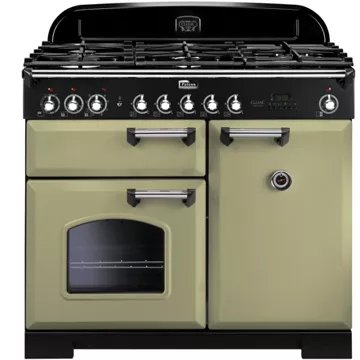 Piano de cuisson gaz							FALCON				CLASSIC DELUXE 100 VERT OLIVE CHROME