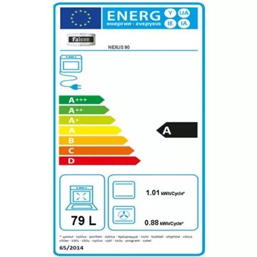 Piano de cuisson gaz							FALCON				NEXUS90 MIXT ARDOISE CHROME