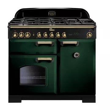 Piano de cuisson gaz							FALCON				CLASSIC DELUXE 100 VERT ANGLAIS LAITON