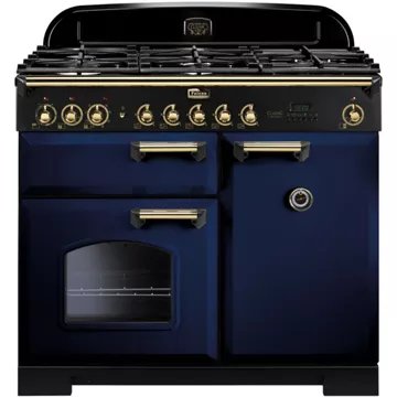 Piano de cuisson gaz							FALCON				CLASSIC DELUXE 100 BLEU ROI LAITON