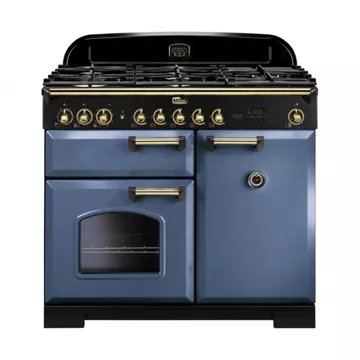 Piano de cuisson gaz							FALCON				CLASSIC DELUXE 100 ROCHE BLEUE LAITON