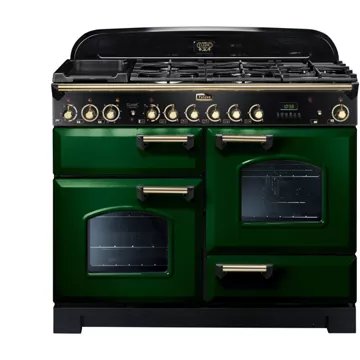 Piano de cuisson mixte							FALCON				CLASSIC DELUXE 110 VERT ANGLAIS LAITON