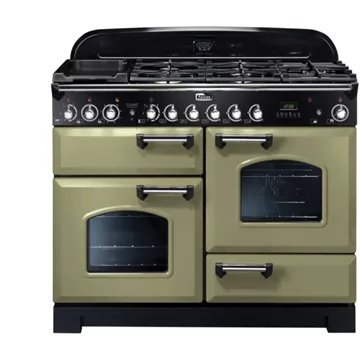 Piano de cuisson mixte							FALCON				CLASSIC DELUXE 110 VERT OLIVE CHROME