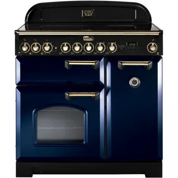 Piano de cuisson vitrocéramique							FALCON				CLASSIC DELUXE 90 BLEU ROI LAITON