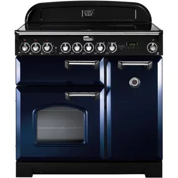 Piano de cuisson vitrocéramique							FALCON				CLASSIC DELUXE 90 BLEU ROI CHROME