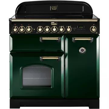 Piano de cuisson vitrocéramique							FALCON				CLASSIC DELUXE 90 VERT ANGLAIS LAITON