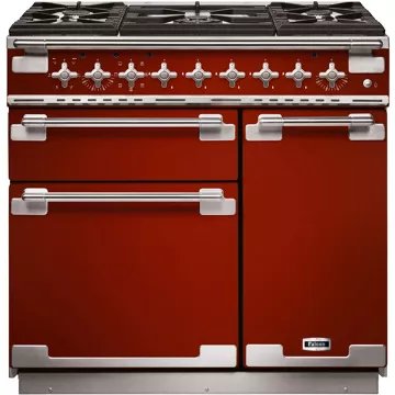 Piano de cuisson gaz							FALCON				ELISE90 MIXT ROUGE CERISE