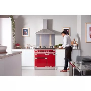 Piano de cuisson gaz							FALCON				ELISE90 MIXT ROUGE CERISE