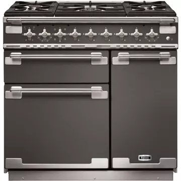 Piano de cuisson gaz							FALCON				ELISE90 MIXT GRIS ARDOISE