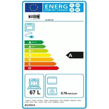 Piano de cuisson gaz							FALCON				ELISE 90 DF BLEU DE CHINE