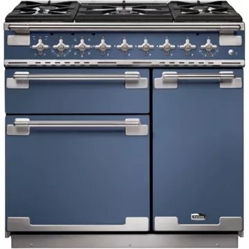 Piano de cuisson gaz							FALCON				ELISE 90 ROCHE BLEUE  NICKEL