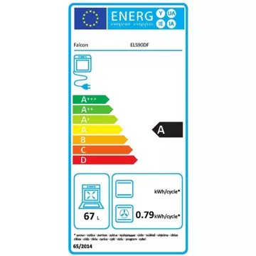 Piano de cuisson gaz							FALCON				ELISE 90 ROCHE BLEUE  NICKEL