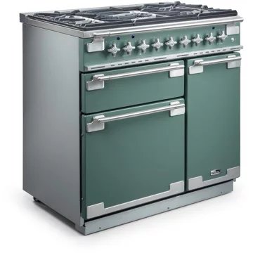 Piano de cuisson gaz							FALCON				ELISE 90 VERT MINERAL MAT NICKEL