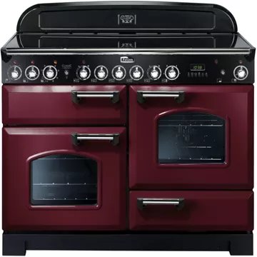 Piano de cuisson vitrocéramique							FALCON				CLASSIC DELUXE 110 ROUGE AIRELLE CHROME