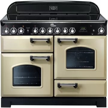 Piano de cuisson vitrocéramique							FALCON				DELUX110 VITRO CREM/CHROME