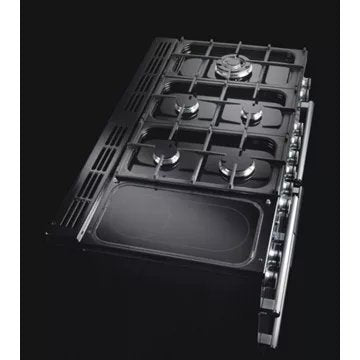 Piano de cuisson mixte							FALCON				NEXUS 110 CHARBON Mat satiné CHROME