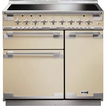 Piano de cuisson induction							FALCON				ELISE TAB IND 90 CM CREME NICKEL BROSSÉ