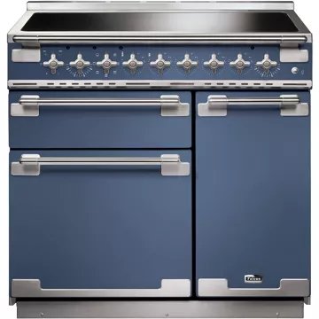 Piano de cuisson induction							FALCON				ELISE 90 ROCHE BLEUE  NICKEL BROSSÉ