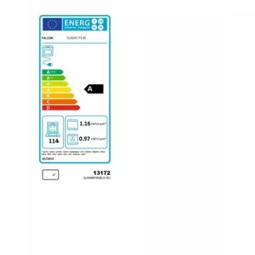 Piano de cuisson induction							FALCON				FX TAB IND 90 CM ROCHE BLEUE LAITON