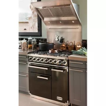 Piano de cuisson gaz							FALCON				Semi Pro DELUXE 90 NOIR CHROME