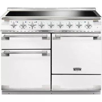 Piano de cuisson induction							FALCON				ELISE 110 BLANC NICKEL BROSSÉ