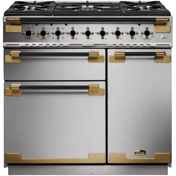 Piano de cuisson gaz							FALCON				ELISE LUXE  TAB GAZ 90 CMINOX et NOIR L