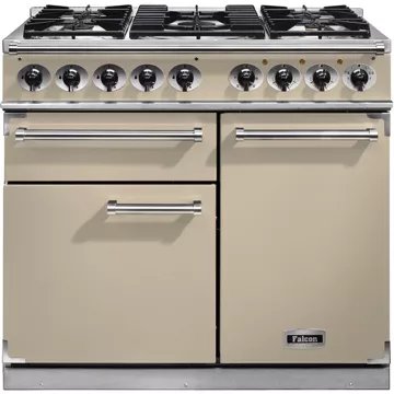 Piano de cuisson gaz							FALCON				Semi Pro DELUXE 100 CREME CHROME